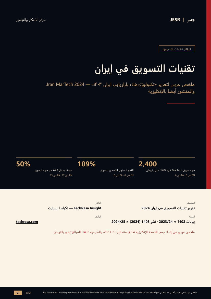 تقنيات التسويق في إيران